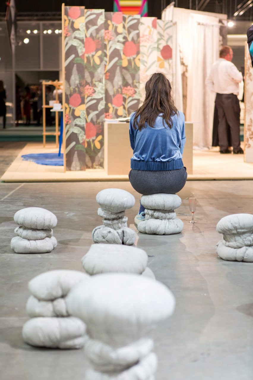 Studio Verter creates a “space within a space” for 50th anniversary of Biennale Interieur