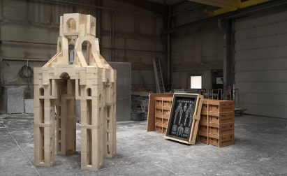 Studio Verter creates a “space within a space” for 50th anniversary of Biennale Interieur