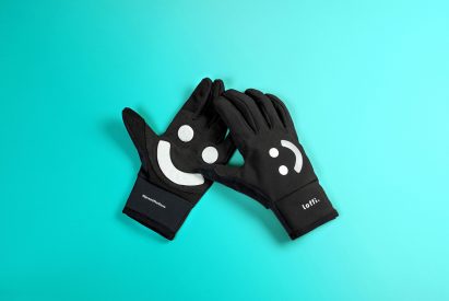 Loffi's smiley cycling glove combats the "complex issue" of road rage