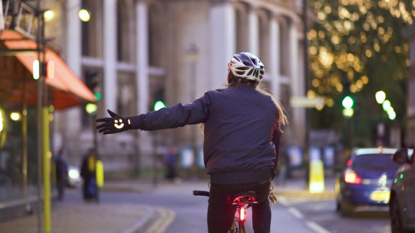 Loffi's smiley cycling glove combats the "complex issue" of road rage