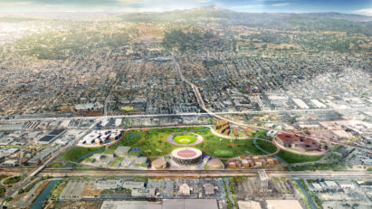 Oakland A's stadium by BIG