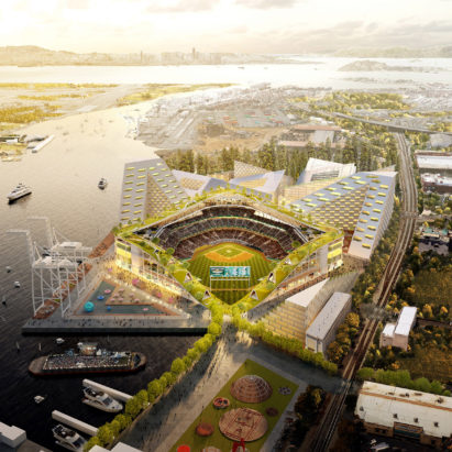 Oakland A stadium by BIG