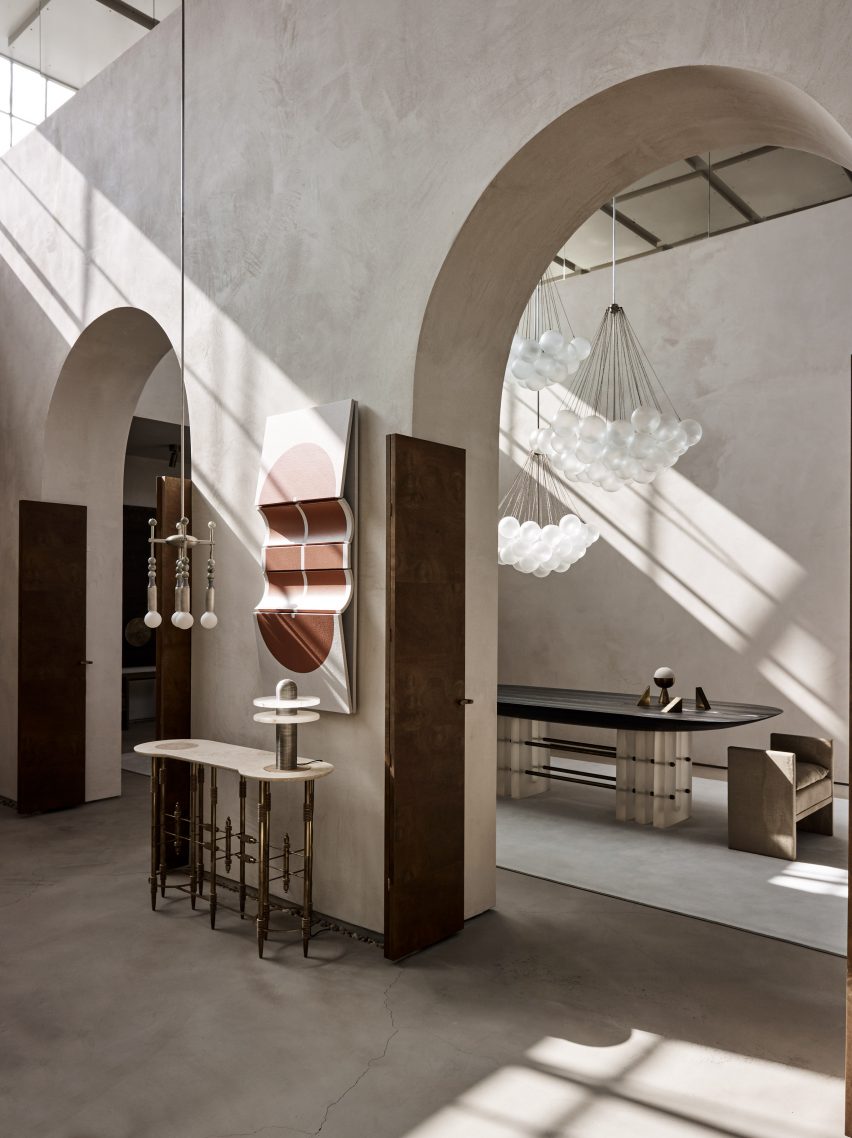 Apparatus' showroom in Los Angeles