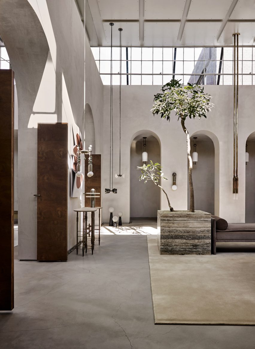 Apparatus' showroom in Los Angeles