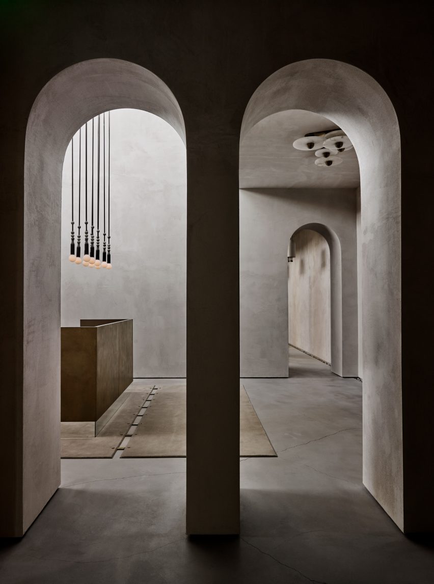 Apparatus' showroom in Los Angeles