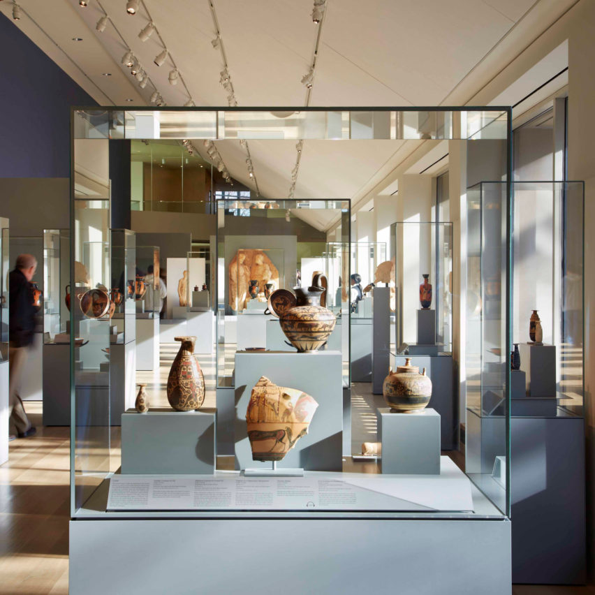 Ancient galleries at Art Institute Chicago