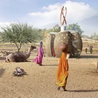 Spark Architects create a 3D-printed toilet that generates electricity