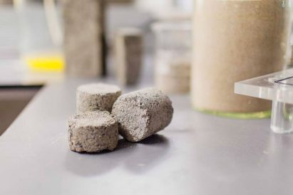 Bio-bricks from human urine by University of Cape Town