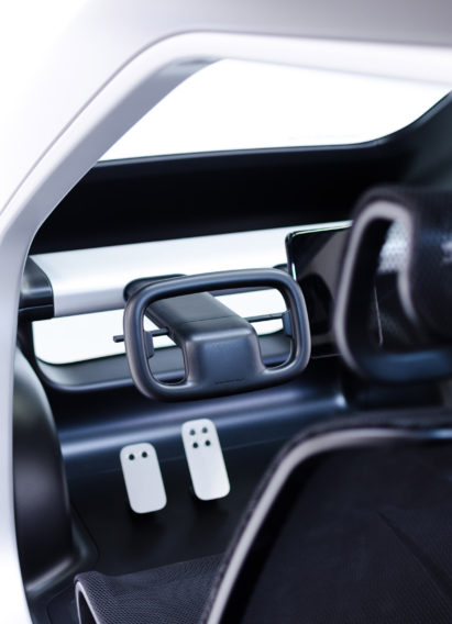 SIN is a Biomega electric car that is low-cost and low-weight