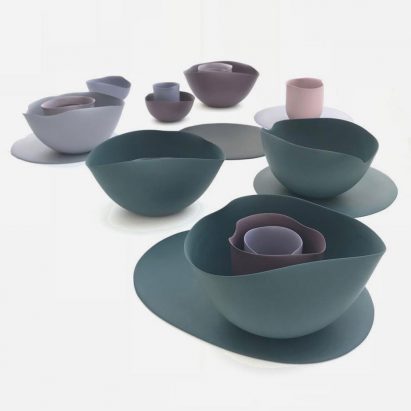 Botanical Gardens bowls by Seo-Yeon Park
