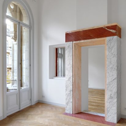 Bovenbouw transforms trio of historic buildings into unique apartments on Antwerp's busiest shopping street