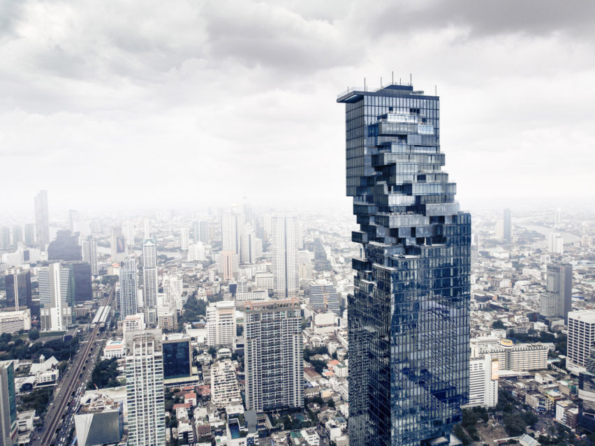 Büro Ole Scheeren completes the MahaNakhon in Bangkok – Thailand's tallest building