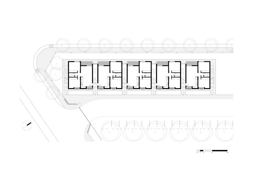 Housing for Argentinian teachers by Nomada and Eypaa