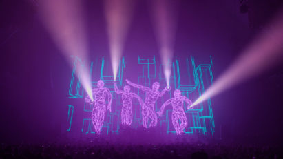 Marcus Lyall and Adam Smith have designed live shows for electronic music duo The Chemical Brothers for over 25 years
