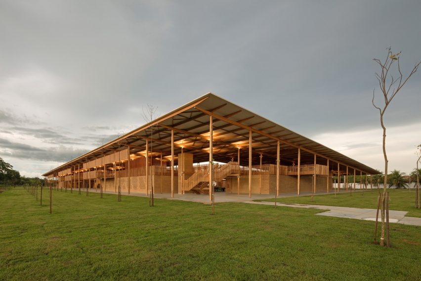 Children Village in Brazilian rainforest by Aleph Zero and Rosenbaum wins RIBA International Prize