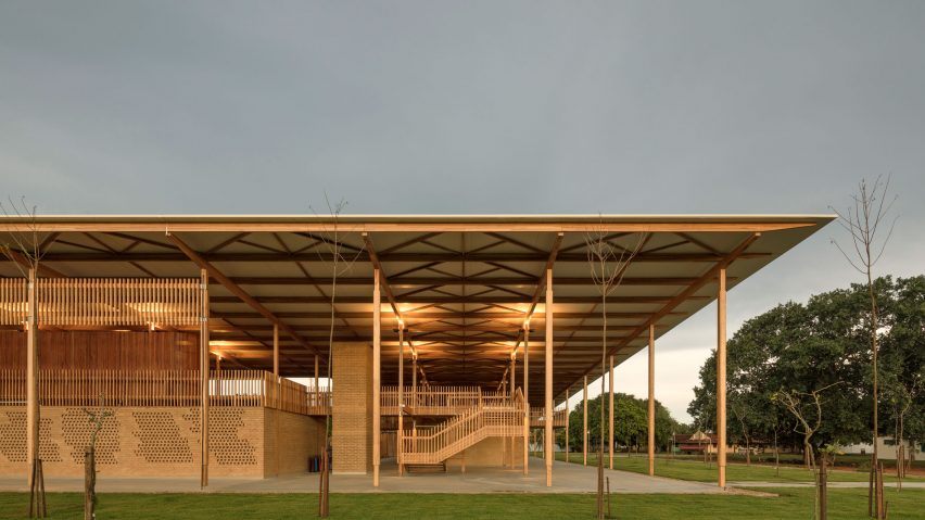 Children Village in Brazilian rainforest by Aleph Zero and Rosenbaum wins RIBA International Prize