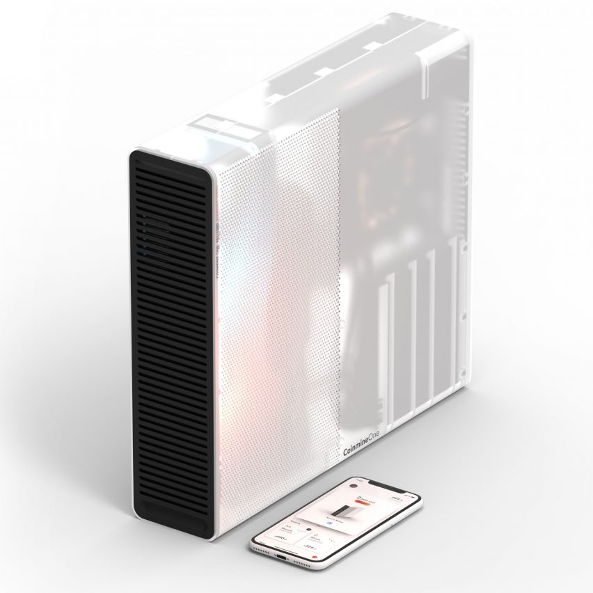 Coinmine cryptocurrency mining device