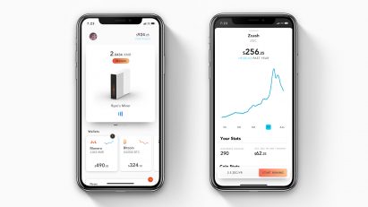 Coinmine cryptocurrency mining device