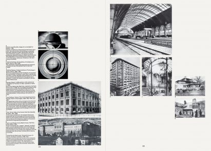 Spread from Bauhaus book by Hans M Wingler