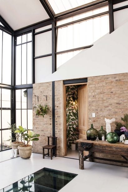 Interiors of Conservatory House by Nadine Englebrecht in South Africa