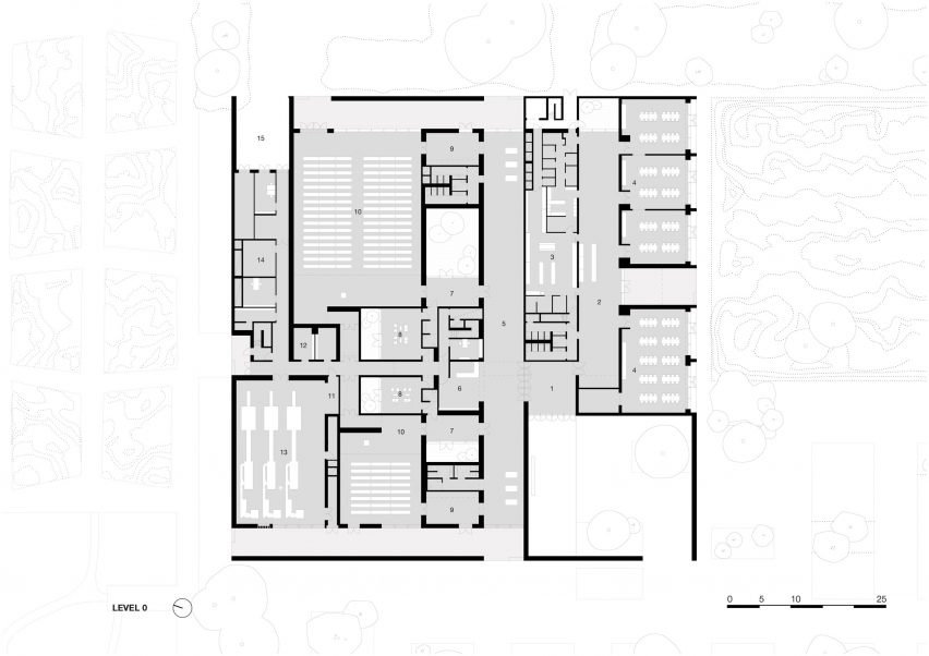 Crematorium Siesegem by KAAN Architecten
