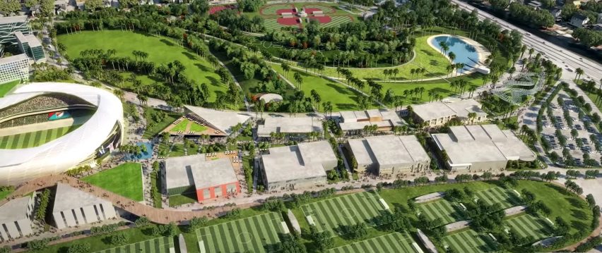 Club Internacional de Futbol by Arquitectonica