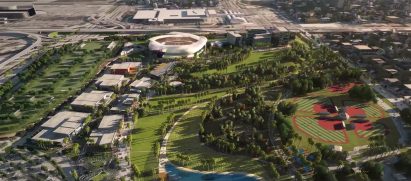 Club Internacional de Futbol by Arquitectonica