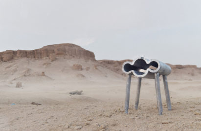 Desert cast chair collection by Jassim Al Nashmi, Kawther Al Saffar and Ricardas Blazukas