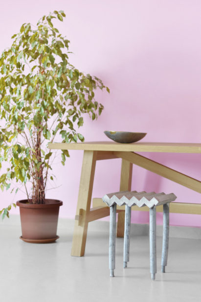 Desert cast chair collection by Jassim Al Nashmi, Kawther Al Saffar and Ricardas Blazukas