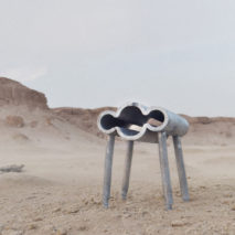 Desert cast chair collection by Jassim Al Nashmi, Kawther Al Saffar and Ricardas Blazukas