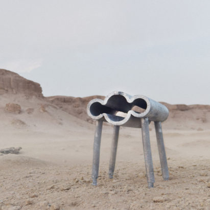 Desert cast chair collection by Jassim Al Nashmi, Kawther Al Saffar and Ricardas Blazukas