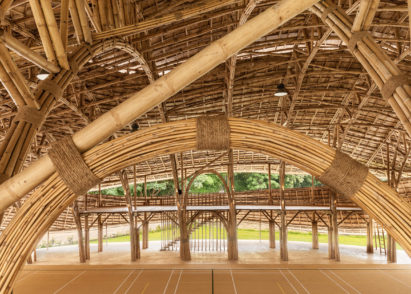 Dezeen Awards architecture winners: Bamboo Sports Hall by Chiangmai Life Architects