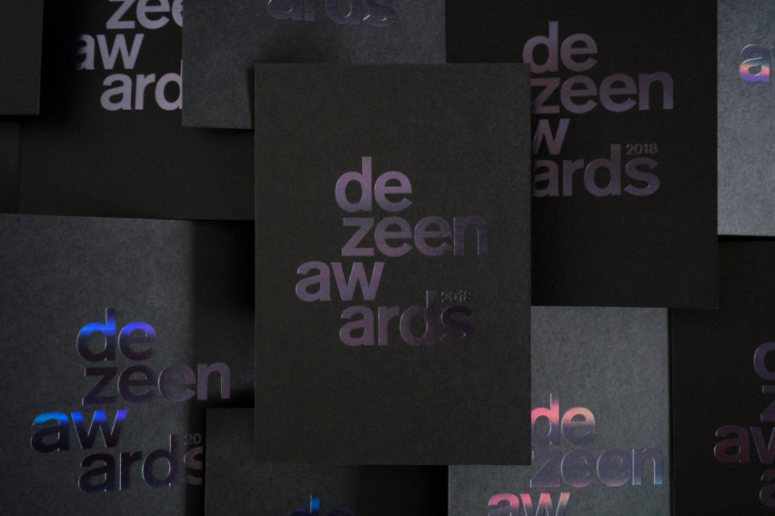 Micha Weidmann Studio uses colour and movement to animate Dezeen Awards ceremony