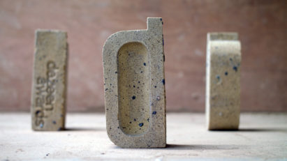 Atelier NL designed the trophy for Dezeen Awards