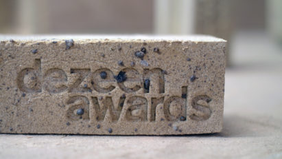 Atelier NL designed the trophy for Dezeen Awards
