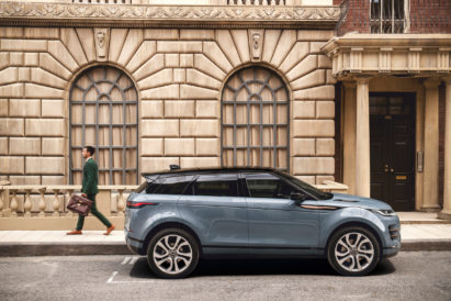 New Range Rover Evoque SUV car by Land Rover