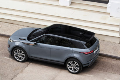 New Range Rover Evoque SUV car by Land Rover