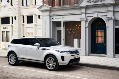 New Range Rover Evoque SUV car by Land Rover