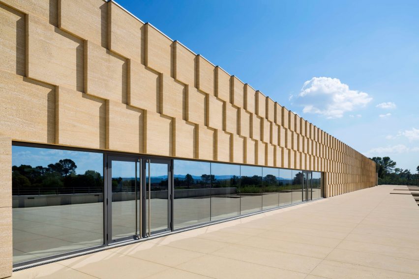 Domaines Ott winery by Carl Fredrik Svendstedt Architect