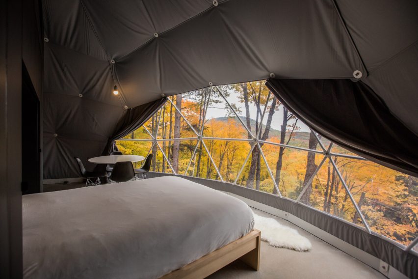 Eco-luxury Domes Charlevoix by Bourgeois Lechasseur