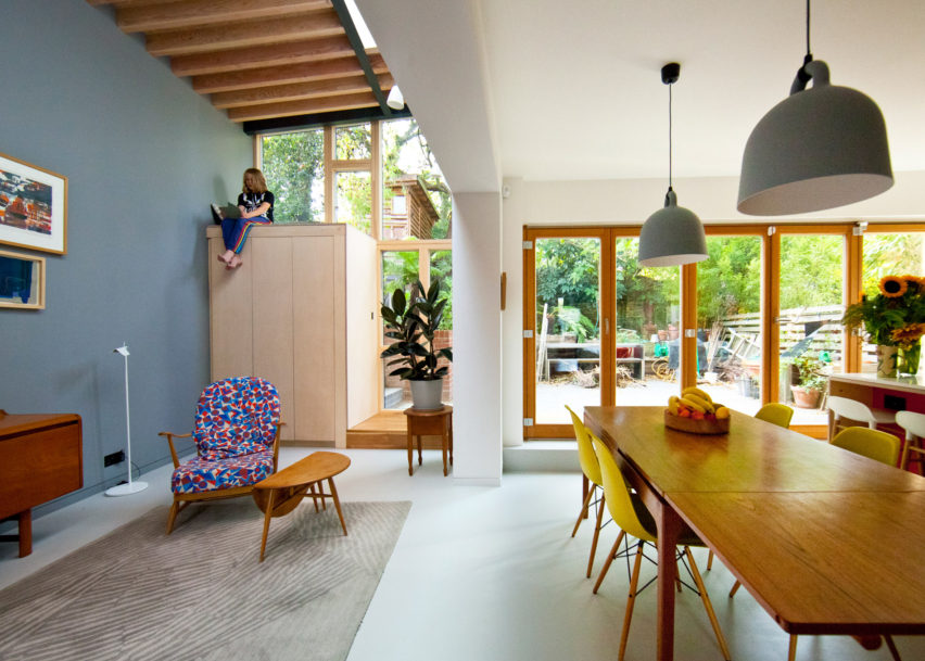 Folded Wedge Townhouse, Lewisham, by Russell Hunt Architects