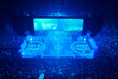 Drake tour features 200 drones and a flying Ferrari