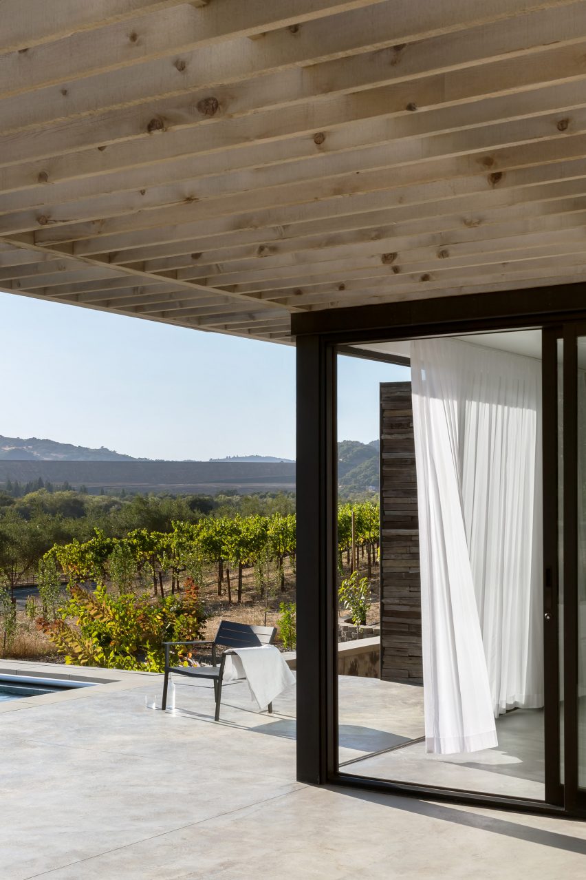 Dry Creek Pool House by Ro Rockett Design