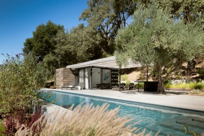 Dry Creek Pool House by Ro Rockett Design