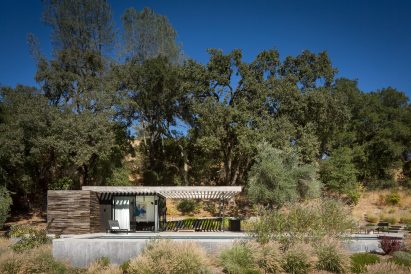 Dry Creek Pool House by Ro Rockett Design