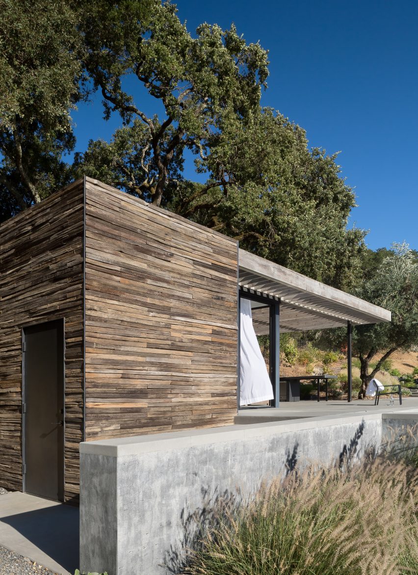 Dry Creek Pool House by Ro Rockett Design