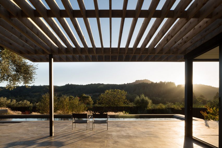Dry Creek Pool House by Ro Rockett Design