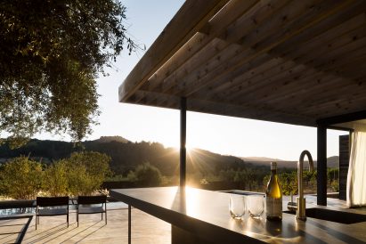 Dry Creek Pool House by Ro Rockett Design