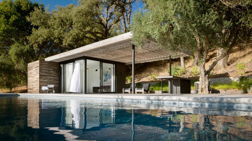 Dry Creek Pool House by Ro Rockett Design