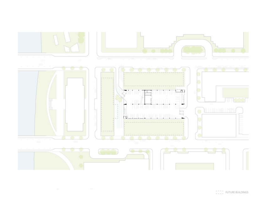 East 2nd Parking by Neumann Monson Architects